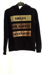 Tom-Du hoodie zwart met kap maat 140-146, Kinderen en Baby's, Gebruikt, Meisje, Trui of Vest, TOM DU