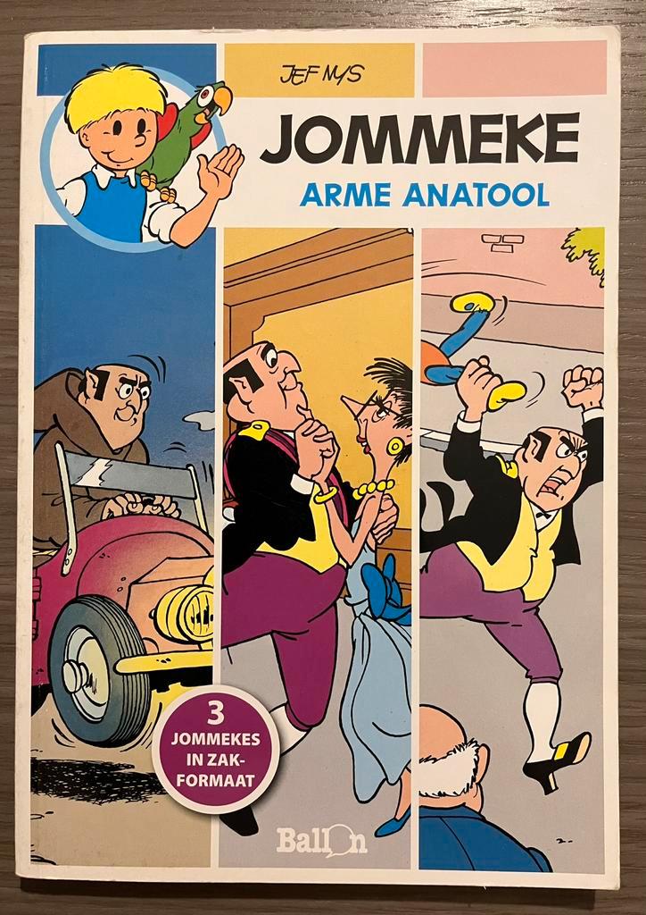 10. Arme Anatool - 3 Jommekes in zakformaat, Boeken, Stripverhalen, Ophalen