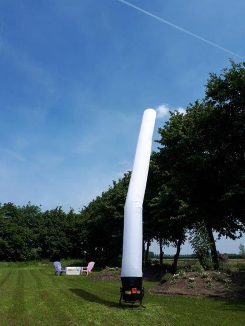Skytube 6 Meter Wit via Skytubes Shop !, Hobby en Vrije tijd, Feestartikelen, Nieuw, Feestartikel, Ophalen of Verzenden