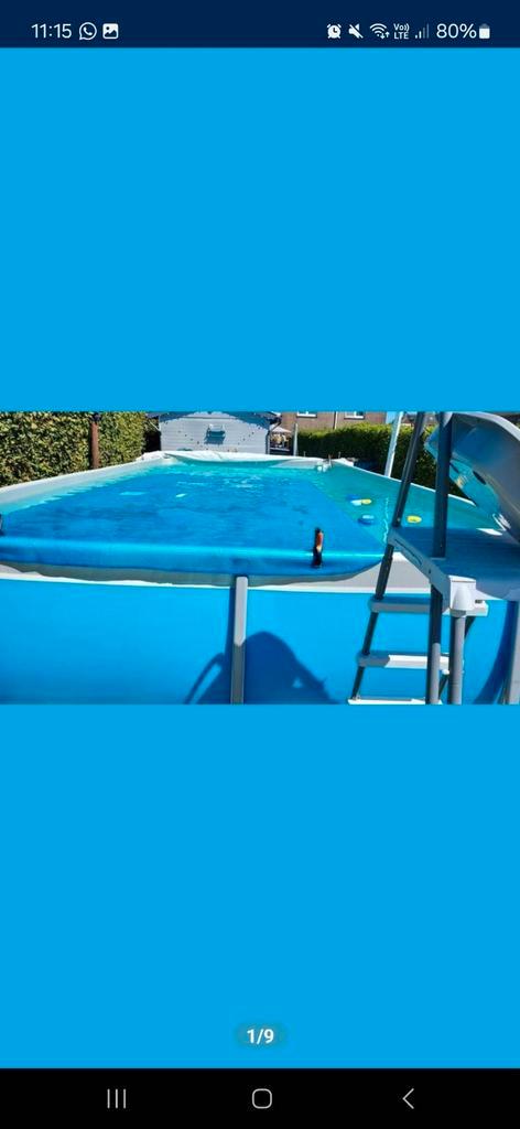 Piscine avec accessoires, Jardin & Terrasse, Piscines, Utilisé, Enlèvement