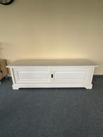 sofa zetel hoekbank 342x170cm goede staat met TV meubel, Ophalen, Support@zetel.be, Stof, Zetellaan