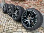 Porsche Taycan turbo 20” originele velgen + pirelli winter, Auto-onderdelen, Ophalen, Gebruikt, 285 mm, Banden en Velgen