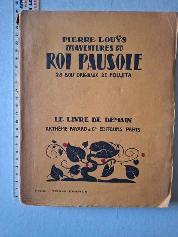 Foujita ill. Pierre Louys Les Aventures du roi Pausole 1925 beschikbaar voor biedingen
