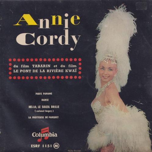 Annie Cordy – Paris Paname / Danse + 2 – Single - EP, CD & DVD, Vinyles Singles, Utilisé, EP, Pop, 7 pouces, Enlèvement ou Envoi
