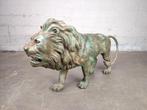 Grote bronzen leeuw Erik Kramer, Tuin en Terras, Tuinbeelden, Ophalen, ., Zo goed als nieuw, .