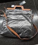 Sac de cuir pour femme de marque Pelletteria Luisanna, Zwart, Nieuw, Leer, Ophalen