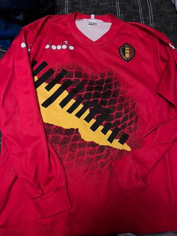Maillot entrainement Belgique, Enlèvement ou Envoi, Comme neuf, Maillot