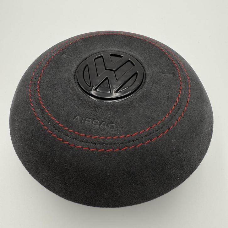 Volkswagen alcantara rood airbag cover VW GTI, Auto-onderdelen, Besturing, Volkswagen, Nieuw, Ophalen of Verzenden