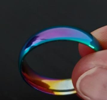 Regenboog Hematiet ring  beschikbaar voor biedingen