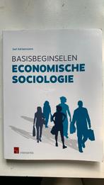 Basisbeginselen economische sociologie, Ophalen of Verzenden, Zo goed als nieuw, Stef Adriaenssens