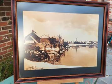 schilderij WINTER in BELGIE door JULES BOSSUYT beschikbaar voor biedingen