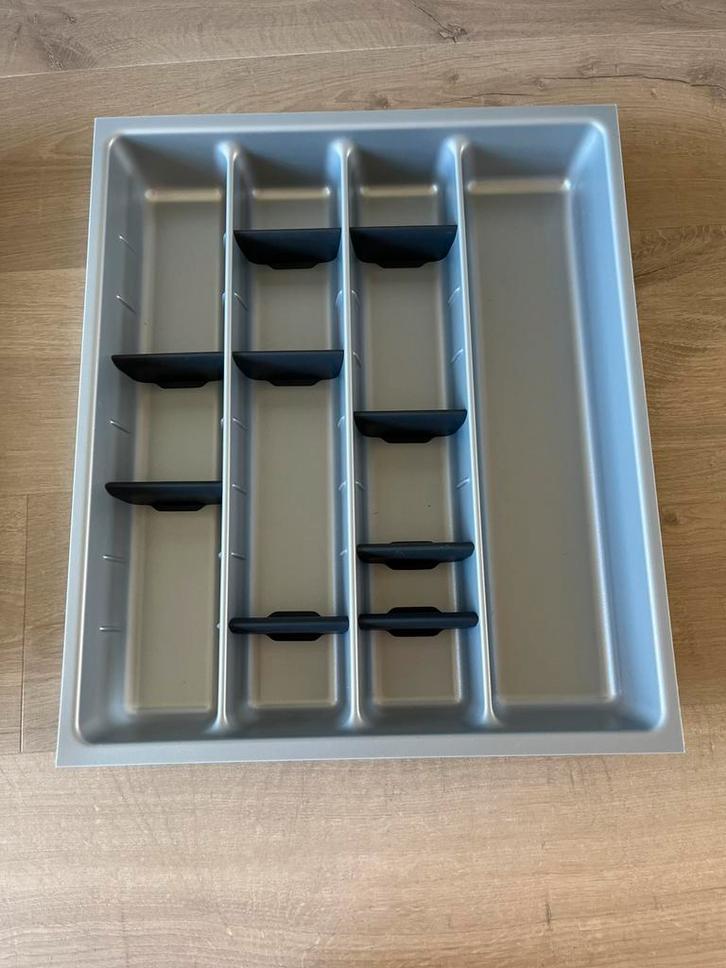 3 mooie verdeellades keuken van Hettich B40D47,4H6+verdeelst, Huis en Inrichting, Keuken | Bestek, Nieuw, Bestekset, Kunststof