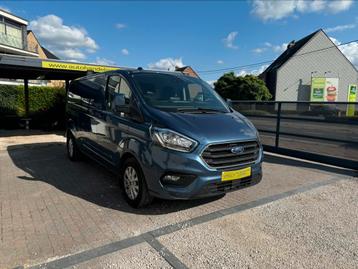 FORD TRANSIT CUSTOM * LIMITED * 3 ZIT * 9000KM!* TH 2800KG beschikbaar voor biedingen