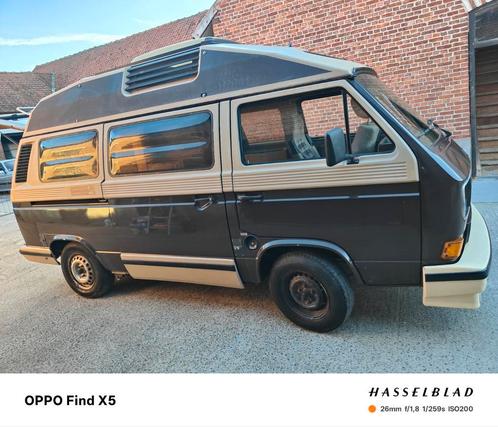 Wolkswagen T3 Delher Profi 1986 essence, Auto's, Volkswagen, Particulier, Overige modellen, Benzine, 4 deurs, Bruin, Overige kleuren