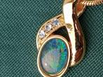 Zeer mooi design ketting 14K Gold Filled over Sterling Zilve, Handtassen en Accessoires, Kettingen, Met edelsteen, Nieuw, Ophalen of Verzenden