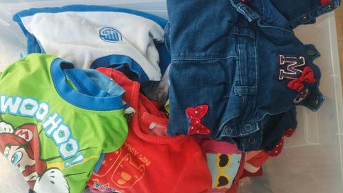 Groot pakket meisjeskleding maat 80, Kinderen en Baby's, Babykleding | Baby-kledingpakketten, Maat 80, Ophalen