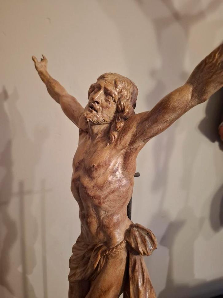 ***MAGNIFIQUE CORPUS CHRISTI*** EN BOIS, Antiquités & Art, Antiquités | Objets religieux, Enlèvement