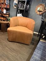 moderne lounge stoel van leerlook, Huis en Inrichting, Stoelen, Ophalen, Bruin, Nieuw, Leer
