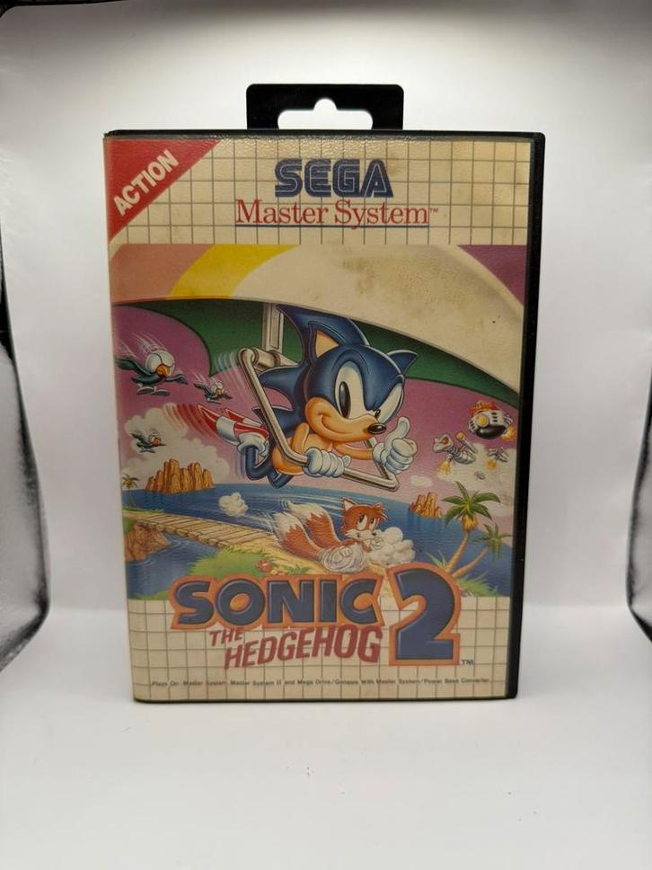 Sonic The Hedgehog 2 Sega Master System, Games en Spelcomputers, Games | Sega, Gebruikt, Master System, Avontuur en Actie, 1 speler