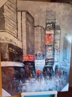 doek met beeld van time square New York, Nieuw, Tekening, Ophalen