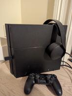 PS4, Controller, PS casque sans fil, Consoles de jeu & Jeux vidéo, 500 GB, Avec 1 manette, Enlèvement, Utilisé