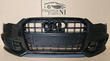 Voorbumper Audi A6 C7 4G Facelift S6 Origineel 4xPDC KLS FL beschikbaar voor biedingen