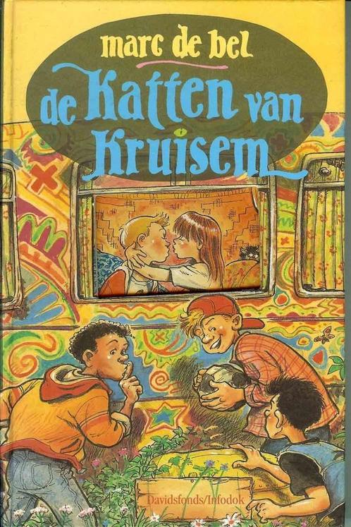 Marc De Bel - De katten van Kruisem (1995), Livres, Livres pour enfants | Jeunesse | 10 à 12 ans, Comme neuf, Fiction, Envoi