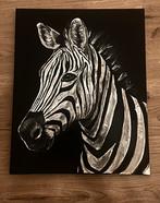Portrait moderne de zèbre - 2025, Enlèvement ou Envoi