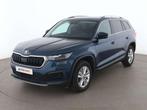 Skoda Kodiaq 2.0 TDI Ambition (bj 2023, automaat), Auto's, Stof, Gebruikt, Blauw, 7 zetels