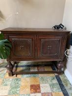 19e eeuwse eikenhout dressoir kast, Ophalen, Eikenhout, 50 tot 100 cm, 25 tot 50 cm