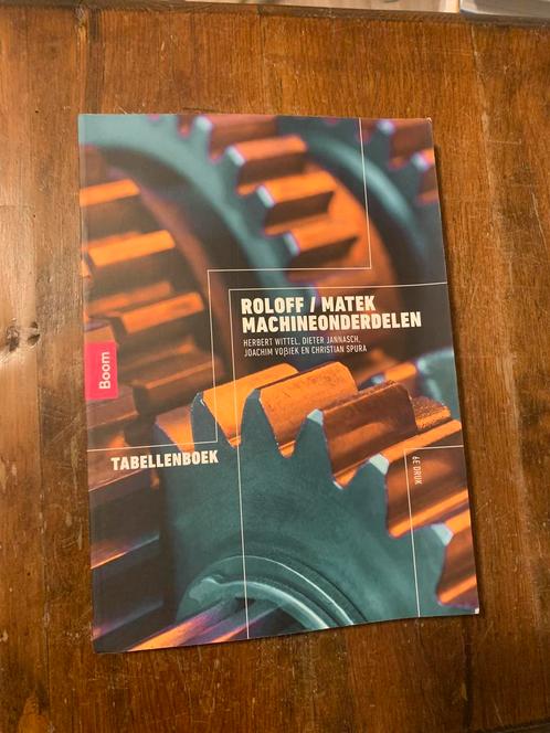 Roloff / Matek Machineonderdelen: tabellenboek, Boeken, Schoolboeken, Zo goed als nieuw, Nederlands, Ophalen