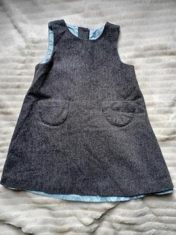 cyrillus, une robe d'hiver, 60% laine pour la fille 3 ans