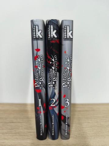 Pétales de Réincarnation - 3 tomes  beschikbaar voor biedingen