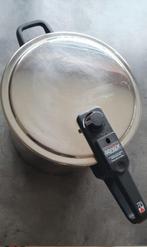 Snelkookpan Seb, Huis en Inrichting, Inox, Gebruikt, Keramische plaat, Ophalen