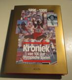 Beau livre de sport - Chronique des 100 ans des Jeux Olympiq, Livres, Comme neuf, Enlèvement ou Envoi