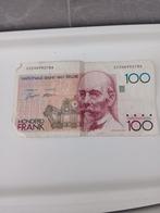 100 frank oude Belgische geld, Ophalen of Verzenden, Zo goed als nieuw