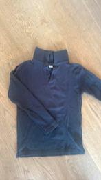 Blauwe poloshirt m122/128, Enlèvement ou Envoi, Utilisé, Garçon, Chemise ou À manches longues