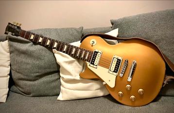 Gibson Les Paul LPJ satin Gold, gaucher, Musique & Instruments, Enlèvement ou Envoi, Utilisé, Gibson