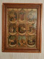 2 kaders Lam gods antiek, Antiek en Kunst, Ophalen of Verzenden
