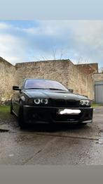BMW 320ci e46, Autos, 5 places, Cuir, Noir, Propulsion arrière