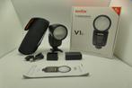 Godox V1 V1C e-ttl-flitser voor Canon Reflex en Hybrid, Ophalen of Verzenden, Zo goed als nieuw, Canon, Kantelbaar