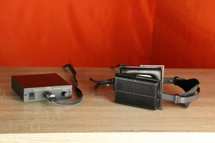 Stax Lambda basic + SRM-Xh TRADE.INRUIL, Audio, Tv en Foto, Hoofdtelefoons, Zo goed als nieuw, Ophalen of Verzenden