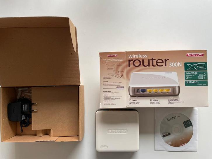 Wireless router - Sitcom 300N, Computers en Software, Accesspoints, Zo goed als nieuw, Ophalen of Verzenden