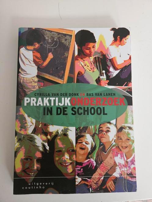 Cyrilla van der Donk - Praktijkonderzoek in de school, Boeken, Wetenschap, Zo goed als nieuw, Ophalen of Verzenden