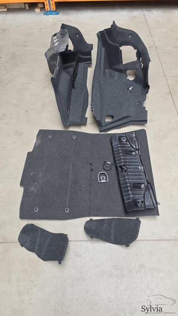 Bekleding set kofferbak bagageruimte Antraciet / zwart BMW 1 beschikbaar voor biedingen