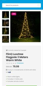 Kerstboom lighttree 4 meter hoog, 600 lampjes, Diversen, Ophalen