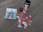 Kwaliteit Puzzel merk petit collage kasteel prinses 64 stuks, Kinderen en Baby's, Ophalen of Verzenden, Meer dan 50 stukjes, Zo goed als nieuw