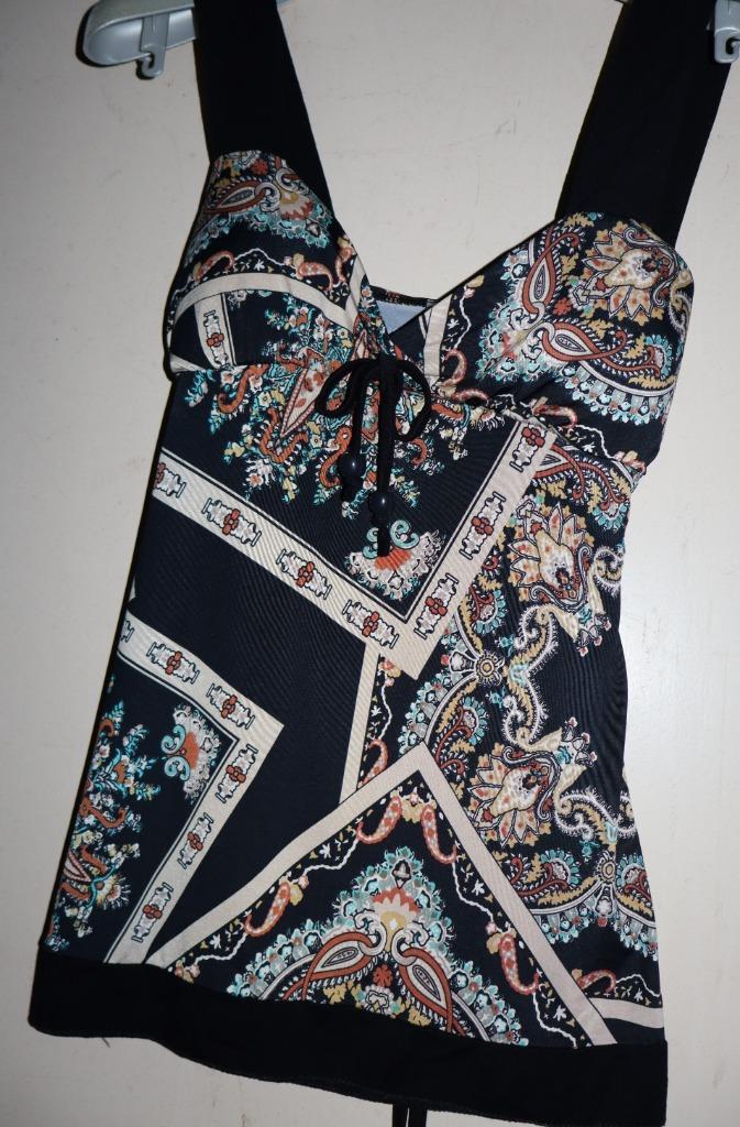 sexy topje merk Firme Paris met ingewerkte BH, Kleding | Dames, Blouses en Tunieken, Zo goed als nieuw, Maat 36 (S), Zwart, Ophalen of Verzenden