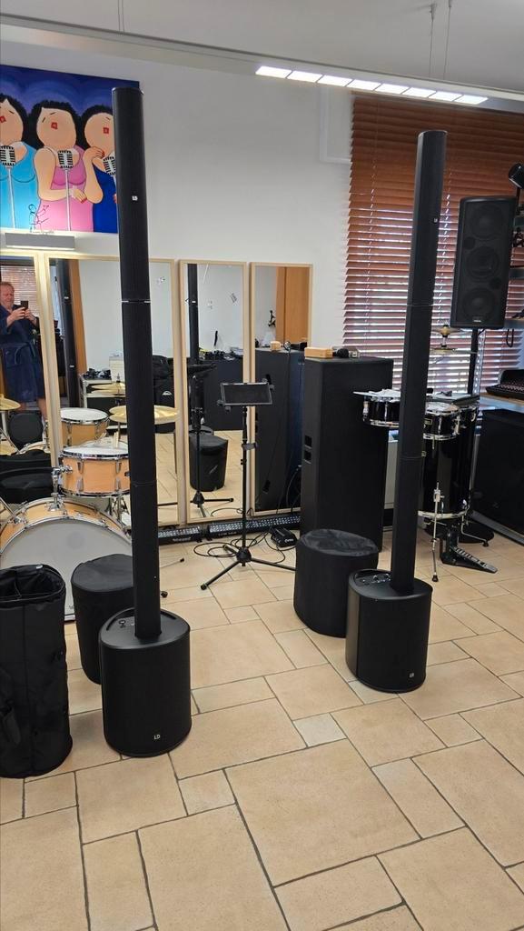 LD SYSTEMS MAUI 5 LINE ARRAY SPEAKERZUIL MET SUB EN MIXER, Audio, Tv en Foto, Luidsprekerboxen, Nieuw, Subwoofer, Ophalen