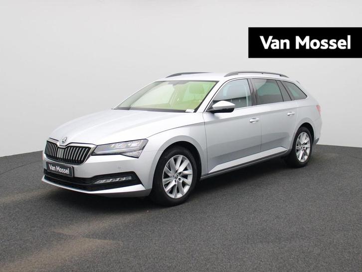 Skoda Superb Combi 2.0 CRTDI Ambition Zetelverw. | Camera |, Auto's, Skoda, Bedrijf, Te koop, Superb, Cruise Control, Dakrails